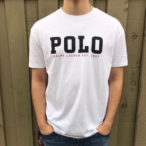 NWT POLO Ralph Lauren Classic white tee